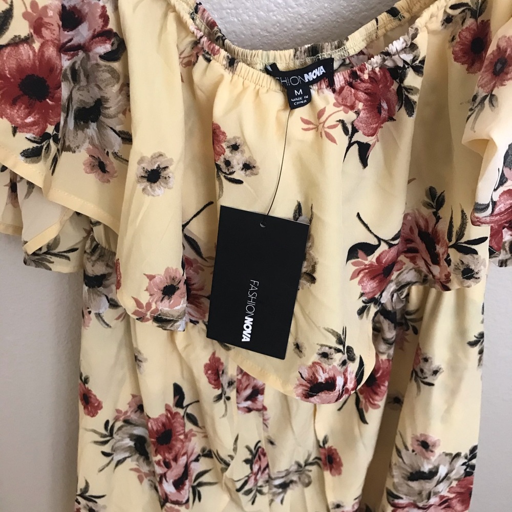 NWT fashion nova romper/dress